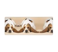 YYHWHJDE Basset Hound Extra Large Desk Throw