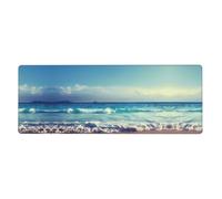 YYHWHJDE Beach in Sunset Time Extra Large Desk Throw