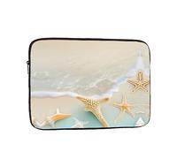 YYHWHJDE Beach Starfish Prints Protective Shockproof Portable Laptop Sleeve Case 17 inch for Men and Women Business Travel, and Office Daily Use