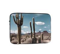 YYHWHJDE Beautiful Cactus Pattern Shockproof Portable Laptop 17 inch Sleeve Bag for Men and Women - Ideal for Business Travel, School, and Daily Use