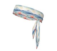 YYHWHJDE Beautiful Mt. Fuji print Prints Sports Double-Sided Headscarf for Women and Men Adjustable for All Head Circumferences