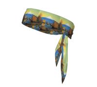 YYHWHJDE Beautiful Mt. Fuji Prints Sports Double-Sided Headscarf for Women and Men Adjustable for All Head Circumferences