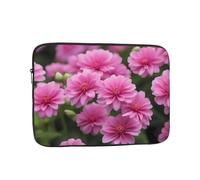 YYHWHJDE Beautiful Pink Flowers Pattern Shockproof Portable Laptop 13 inch Sleeve Bag for Men and Women - Ideal for Business Travel, School, and Daily Use