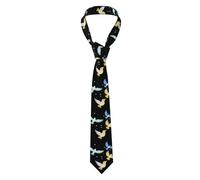 YYHWHJDE Birds among the stars Prints Men's Necktie Soft & Comfortable, Non-Deforming, Fade-Resistant, Durable (57X3.1 inch)