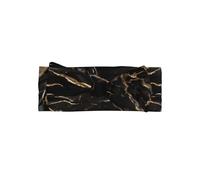 YYHWHJDE Black Gold Marble Prints Baby Bow Headband - Soft & Stretchy Newborn Throw for Adorable Baby Girls 0-6 Months