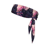 YYHWHJDE Black Panther Prints Sports Double-Sided Headscarf for Women and Men Adjustable for All Head Circumferences