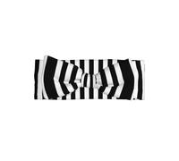 YYHWHJDE Black & White Stripe Prints Baby Bow Headband - Soft & Stretchy Newborn Accessory for Photo Shoots & Baby Showers