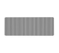 YYHWHJDE Black & White Stripe Prints Mouse Pad 12x31.5in