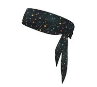 YYHWHJDE blackboard math Prints Sports Double-Sided Headscarf Quick Drying, Moisture Wicking for Women, Girls, and Men
