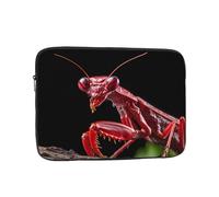 YYHWHJDE Blade Red Praying Mantis Pattern Shockproof Portable Laptop 10 inch Sleeve Bag for Men and Women - Ideal for Business Travel, School, and Daily Use