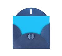 YYHWHJDE Blue Greeting Card Solid color light blue Picture for Festive Birthday Party Invitation