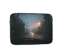 YYHWHJDE Blurred car Window on Rainy Day Prints Protective Shockproof Portable Laptop Sleeve Case 10 inch for Men and Women Business Travel, and Office Daily Use