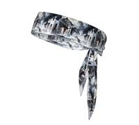 YYHWHJDE Boat In The Water Prints Sports Double-Sided Headscarf for Women and Men Adjustable for All Head Circumferences
