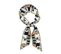 YYHWHJDE Border Collie Florals Prints Women's Fashion Scarf, a versatile accessory soft, silky