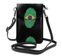 YYHWHJDE brazil Genuine Leather Crossbody Phone Pouch