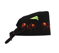 YYHWHJDE Breathable Work Hat Little Ants Hiding from The rain Prints Premium Peach Skin Velvet Adjustable, Soft, Versatile