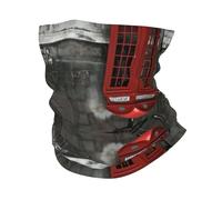 YYHWHJDE British Phone Booth Prints Multifunctional Sport Headband - Seamless Knit Throw for Hiking, Biking, Yoga & More!