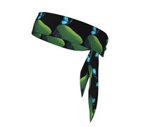 YYHWHJDE Butterfly on the hill Pattern Sports headscarf, sweat absorbing and breathable, motion headband, double-sided kerchief