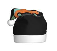 YYHWHJDE Cactus next to the car Prints Christmas Hat for Adult Making It a Fun and Durable Gift for Men and Women