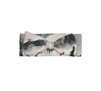 YYHWHJDE Canadian Smokey Mountain Cliff Prints Baby Bow Headband - Soft & Stretchy Newborn Throw for Cute Baby Girls 0-6 Months