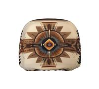 YYHWHJDE Car Headrest Cover 1 Pcs - Soft Stretch, Easy Install, Breathable | Fits Cars Vans Trucks, Interior Accessory Native American Painting Prints