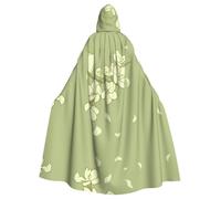 YYHWHJDE Cartoon Begonia Prints Adult Hooded Cloak is a super large, comfortable, and durable Halloween hooded poncho