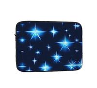 YYHWHJDE Cartoon Blue Star Prints Protective Shockproof Portable Laptop Sleeve Case 13 inch for Men and Women Business Travel, and Office Daily Use