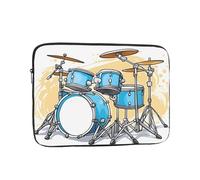 YYHWHJDE Cartoon Drummer Knock Prints Protective Shockproof Portable Laptop Sleeve Case 17 inch for Men and Women Business Travel, and Office Daily Use