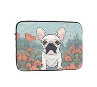 YYHWHJDE Cartoon French Bulldog Prints Protective Shockproof Portable Laptop Sleeve Case 13 inch for Men and Women Business Travel, and Office Daily Use