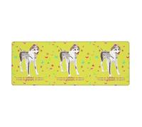 YYHWHJDE Cartoon Grey And White Dog Pattern Extra Large Mouse Pad, Computer Office Anti Slip Gaming Keyboard Thickened Version 12x31.5in