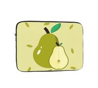 YYHWHJDE Cartoon pear Prints Protective Shockproof Portable Laptop Sleeve Case 17 inch for Men and Women Business Travel, and Office Daily Use