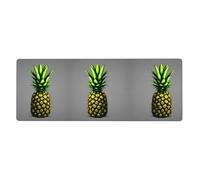 YYHWHJDE Cartoon Pineapple Pattern Extra Large Mouse Pad, Computer Office Anti Slip Gaming Keyboard Thickened Version 12x31.5in