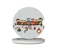 YYHWHJDE Ceramic Car Coasters 2 Pcs - Premium Car Cup Holder Coasters