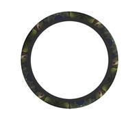 YYHWHJDE Chalet by the lake Prints Neoprene Steering Wheel Shield - Quality Grip & Durable Protection for All Vehicles