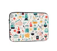 YYHWHJDE Chemistry Print Pattern Shockproof Portable Laptop 13 inch Sleeve Bag for Men and Women - Ideal for Business Travel, School, and Daily Use