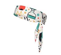 YYHWHJDE chemistry print Pattern Sports Double-Sided Headscarf Quick Drying, Moisture Wicking for Women, Girls, and Men