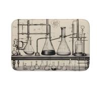YYHWHJDE Chemistry Print Picture Crystal Velvet Lock Edge Floor mat, Bedroom Carpet, Parlor, Dormitory Home Decoration