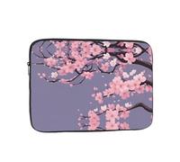 YYHWHJDE Cherry Blossoms Tree Prints Protective Shockproof Portable Laptop Sleeve Case 13 inch for Men and Women Business Travel, and Office Daily Use