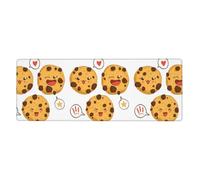YYHWHJDE Chocolate Chip Cookies Mouse Pad 12x31.5in Extended Gaming Surface