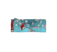 YYHWHJDE Christmas Traditional Gnome Prints Baby Bow Headband - Soft & Stretchy Newborn Throw for Adorable Baby Girls 0-6 Months