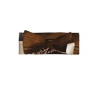 YYHWHJDE Coffee Cup And Coffee Beans Prints Baby Bow Headband - Soft & Stretchy Newborn Throw for Cute Baby Girls 0-6 Months
