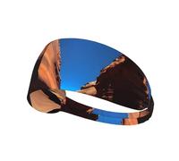 YYHWHJDE Colorado Landscape Picture Sports Headband for Women Sweat Proof Bandeau Summer Elastic Band