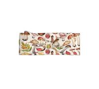 YYHWHJDE Colored Mushrooms Prints Baby Bow Headband - Soft & Stretchy Newborn Throw for Cute Baby Girls 0-6 Months
