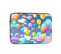 YYHWHJDE Colorful Balloons Prints Protective Shockproof Portable Laptop Sleeve Case 17 inch for Men and Women Business Travel, and Office Daily Use