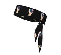 YYHWHJDE Colorful crystal ball on the palm Pattern Sports headscarf, sweat absorbing and breathable, motion headband, double-sided kerchief