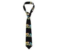 YYHWHJDE Colorful toys for little boy Prints Men's tie classic style suit cravat suitable for holidays and work