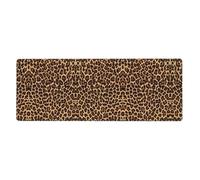 YYHWHJDE Cool Cheetah Leopard Mouse Pad 12x31.5in Extended Desk Mat