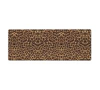 YYHWHJDE Cool Cheetah Leopard Mouse Pad 12x31.5in - Extra-Large Desk Mat