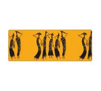 YYHWHJDE Creative African Culture Extra Large Desk Throw