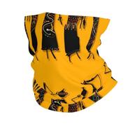 YYHWHJDE Creative African Culture Prints Versatile Sport Throw - Seamless, Quick-Drying, Multifunctional Headwear for Hiking, Biking & More!